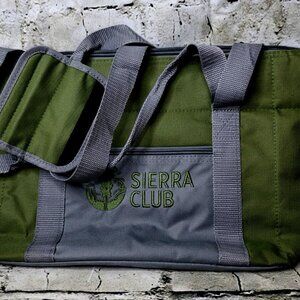 Green Sierra Club Insulated Cooler Bag Tote for Camping Picnic Travel Lunch